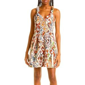 Autumn Adiegbo Keava Cotton Blend Dress